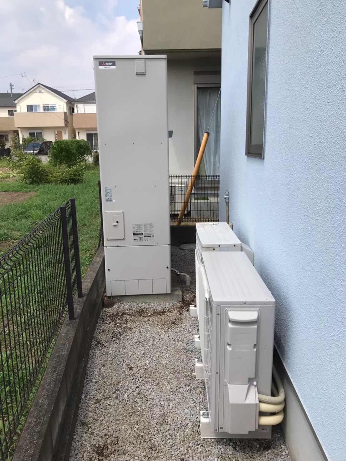 茨城県取手市青柳エコキュート交換工事A様